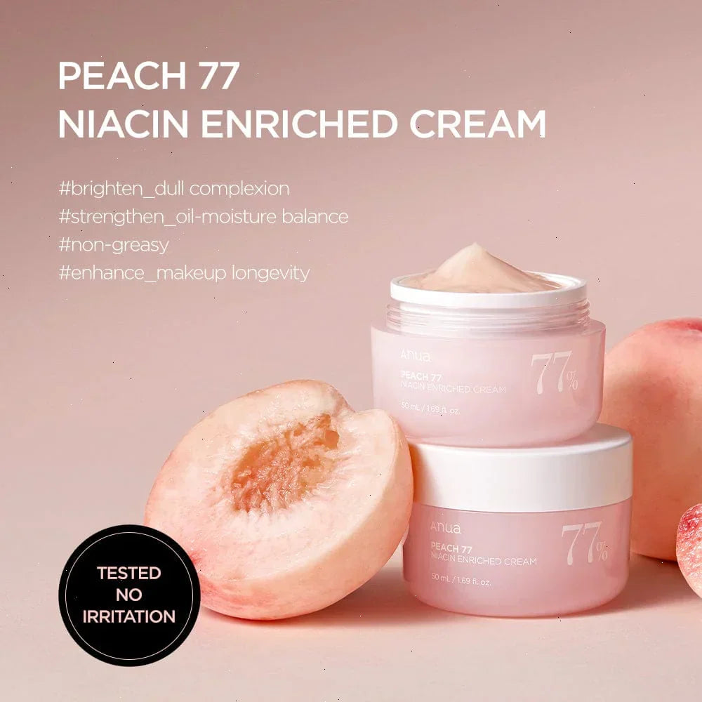 Peach 77 Niacin Enriched Cream