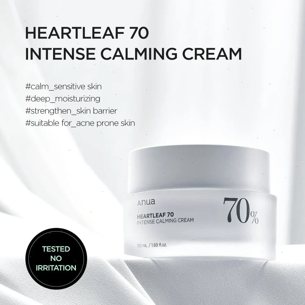 Heartleaf 70% Intense Calming Cream